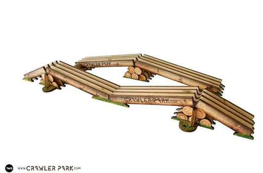 ToysWD Crawler Park Axes Crossing obstacle RC Crawler park 1/10 TWD100002