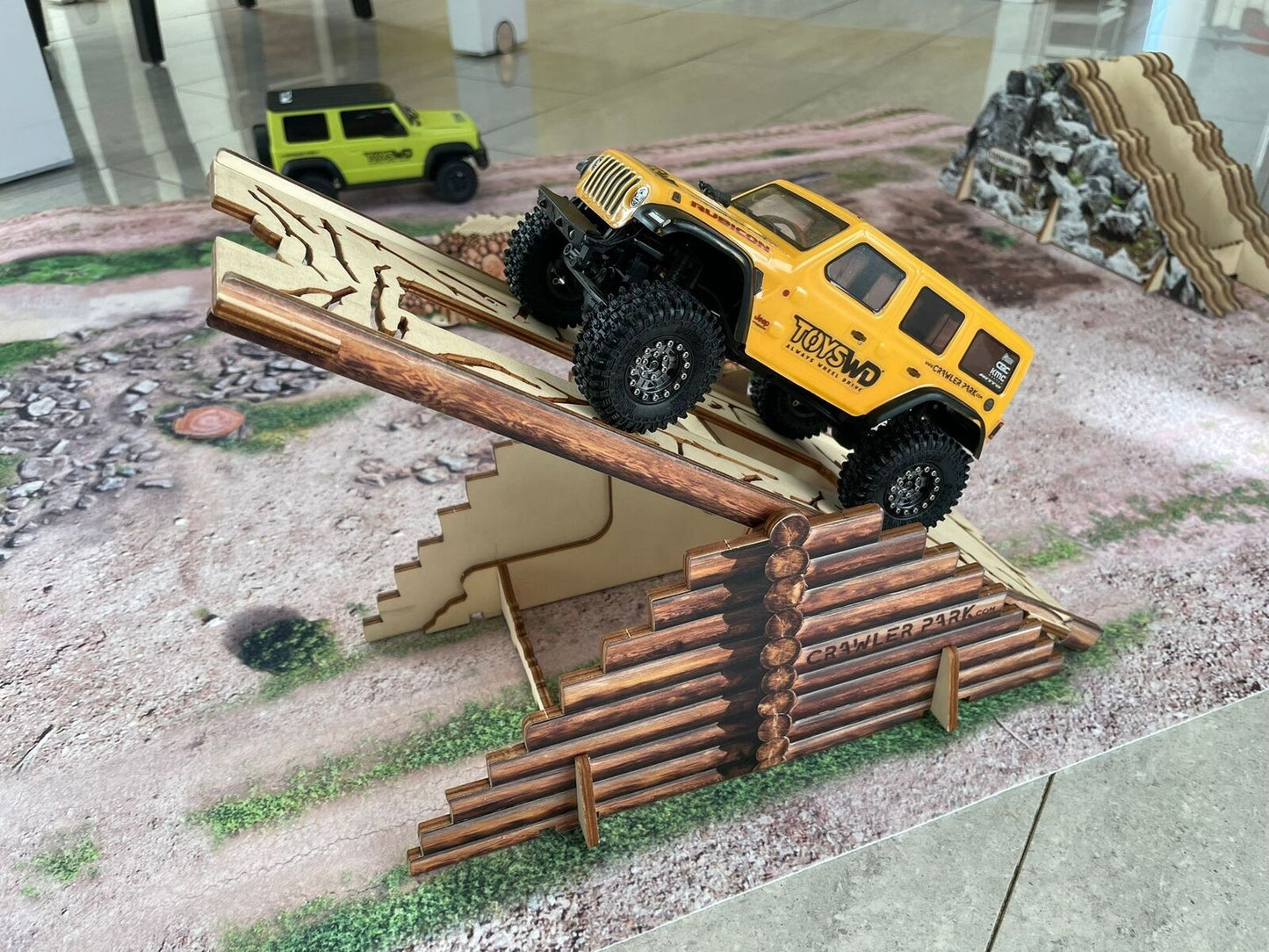 ToysWD Crawler Park Starter Kit Carpet Circuit RC Crawler Park 1/24 1/18 TWDKIT0002