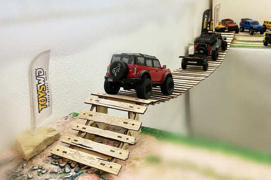 ToysWD Crawler Park Extension kit Tibetan Bridge rc crawler park obstacle 1/18 and 1/24 TWD240018