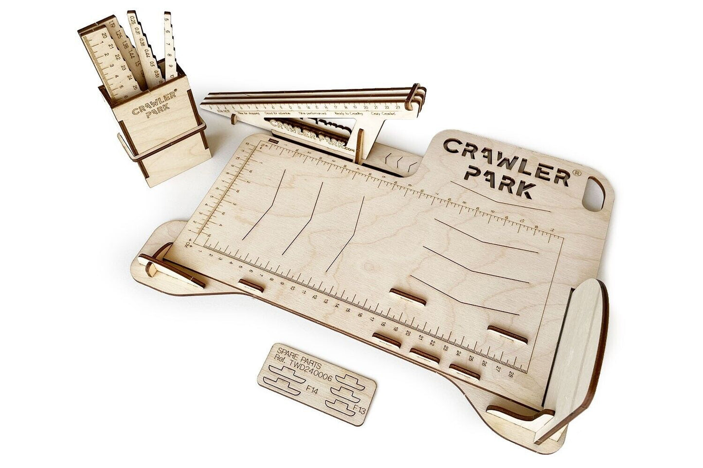 ToysWD Crawler Park Set-up system table 1/24 & 1/18 rc crawler park TWD240005