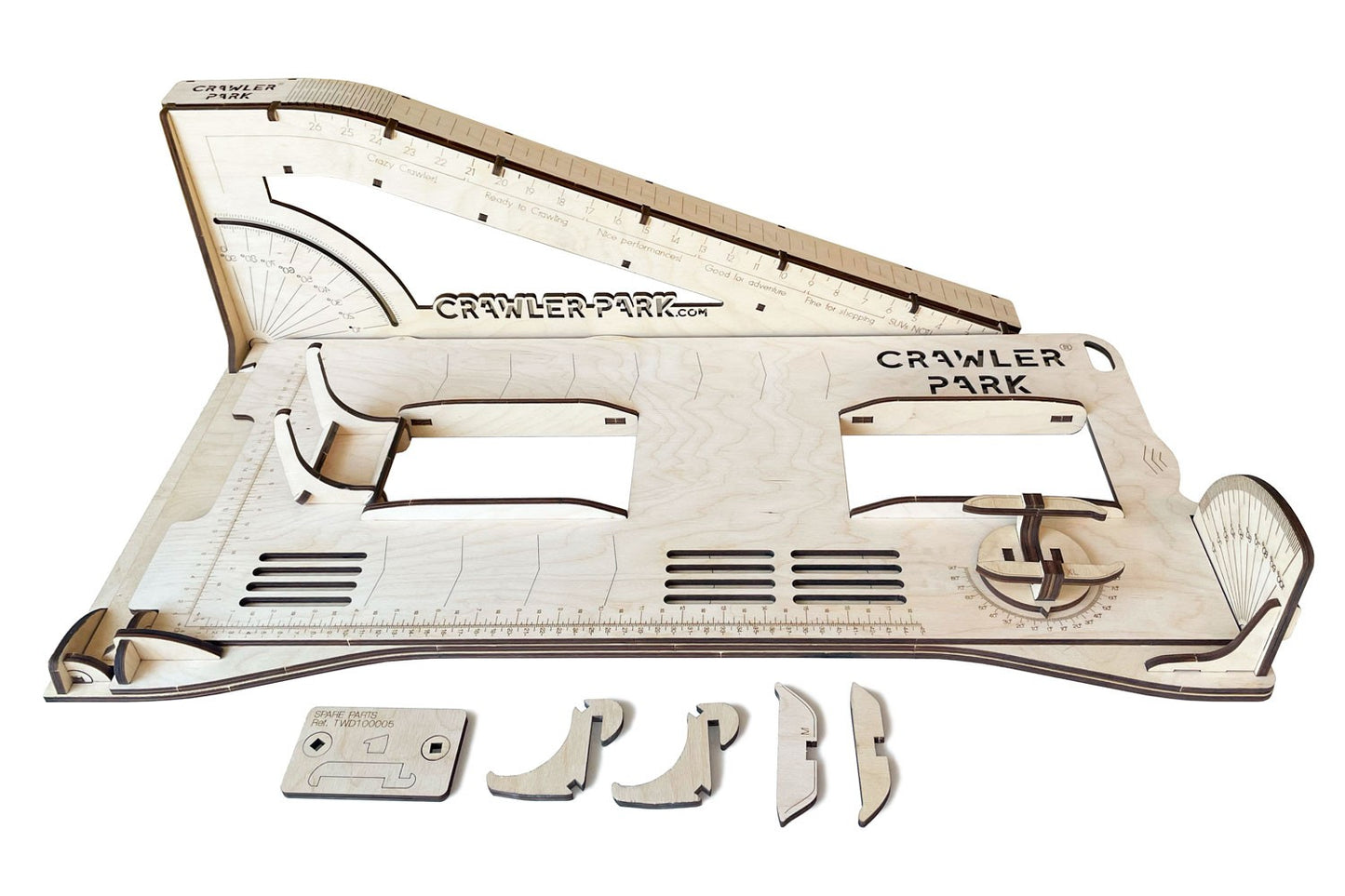 ToysWD Crawler Park Set-up system table 1/10 & 1/12 scale rc crawler park TWD100005