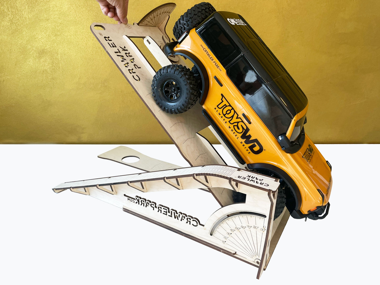 ToysWD Crawler Park Set-up system table 1/10 & 1/12 scale rc crawler park TWD100005