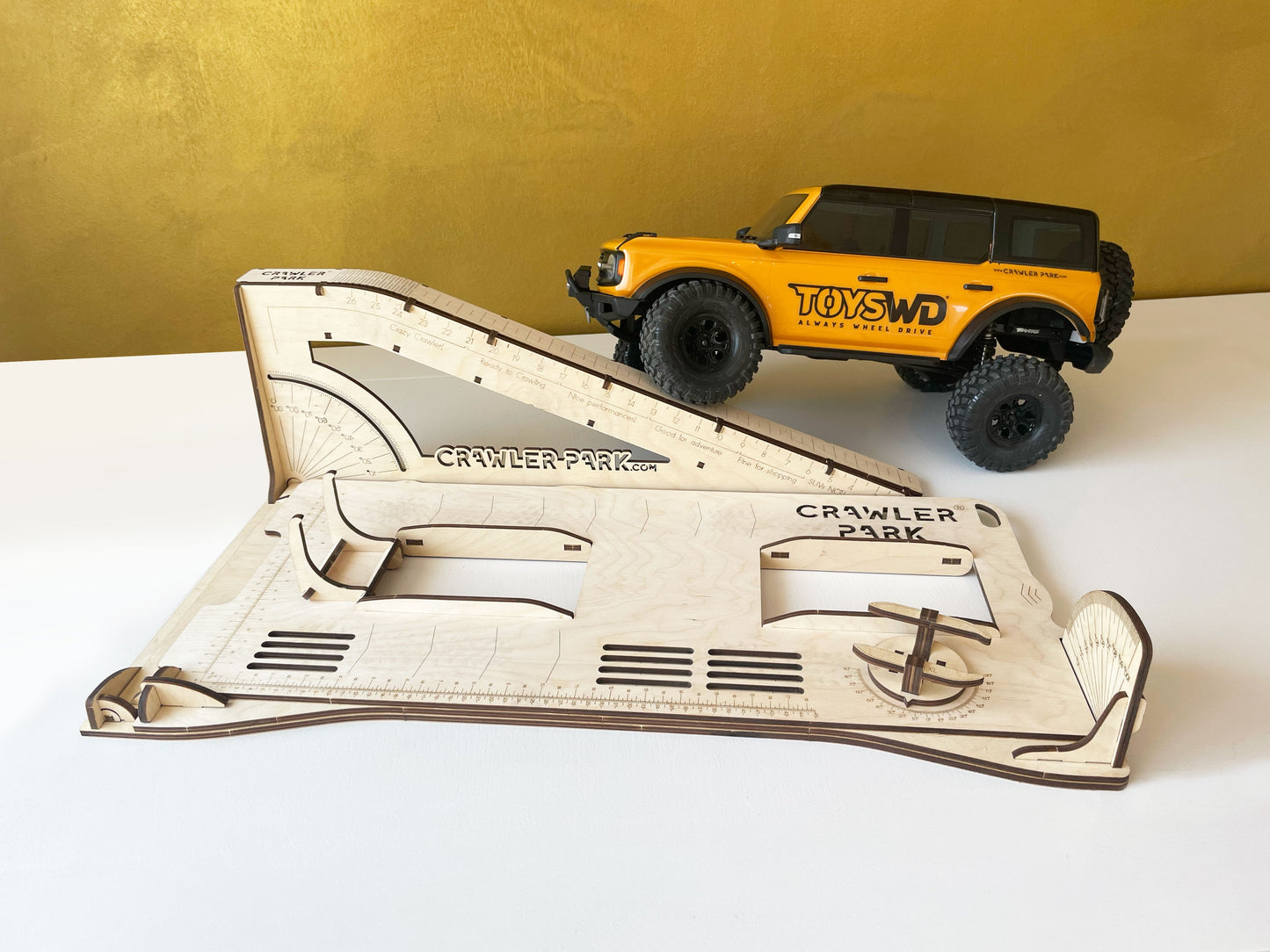ToysWD Crawler Park Set-up system table 1/10 & 1/12 scale rc crawler park TWD100005
