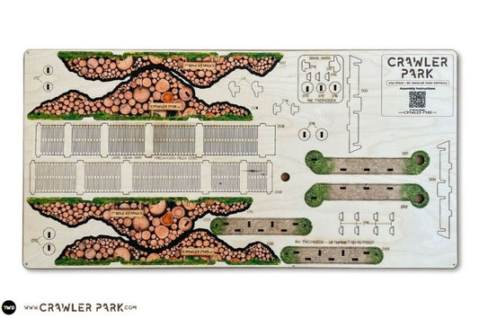 ToysWD Crawler Park Stage 1 obstacle for 1/24 1/18 RC Crawler park circuit TWD240003