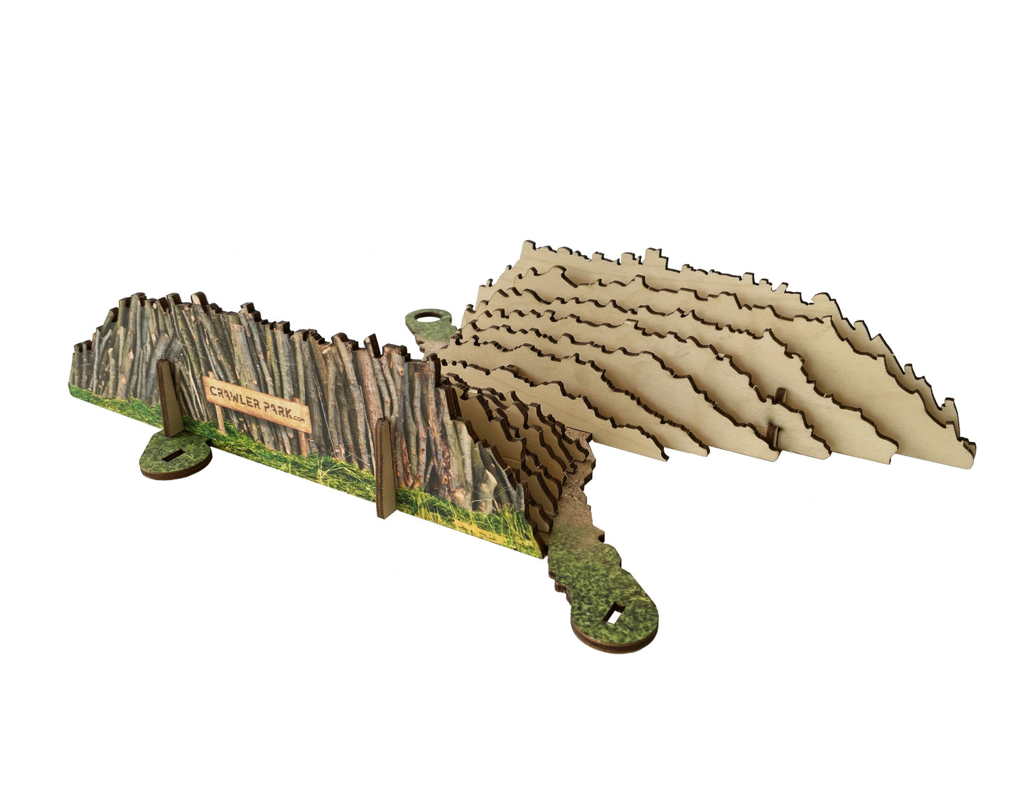 ToysWD Crawler Park Double-face obstacle for 1/24 1/18 RC Crawler park circuit TWD240004