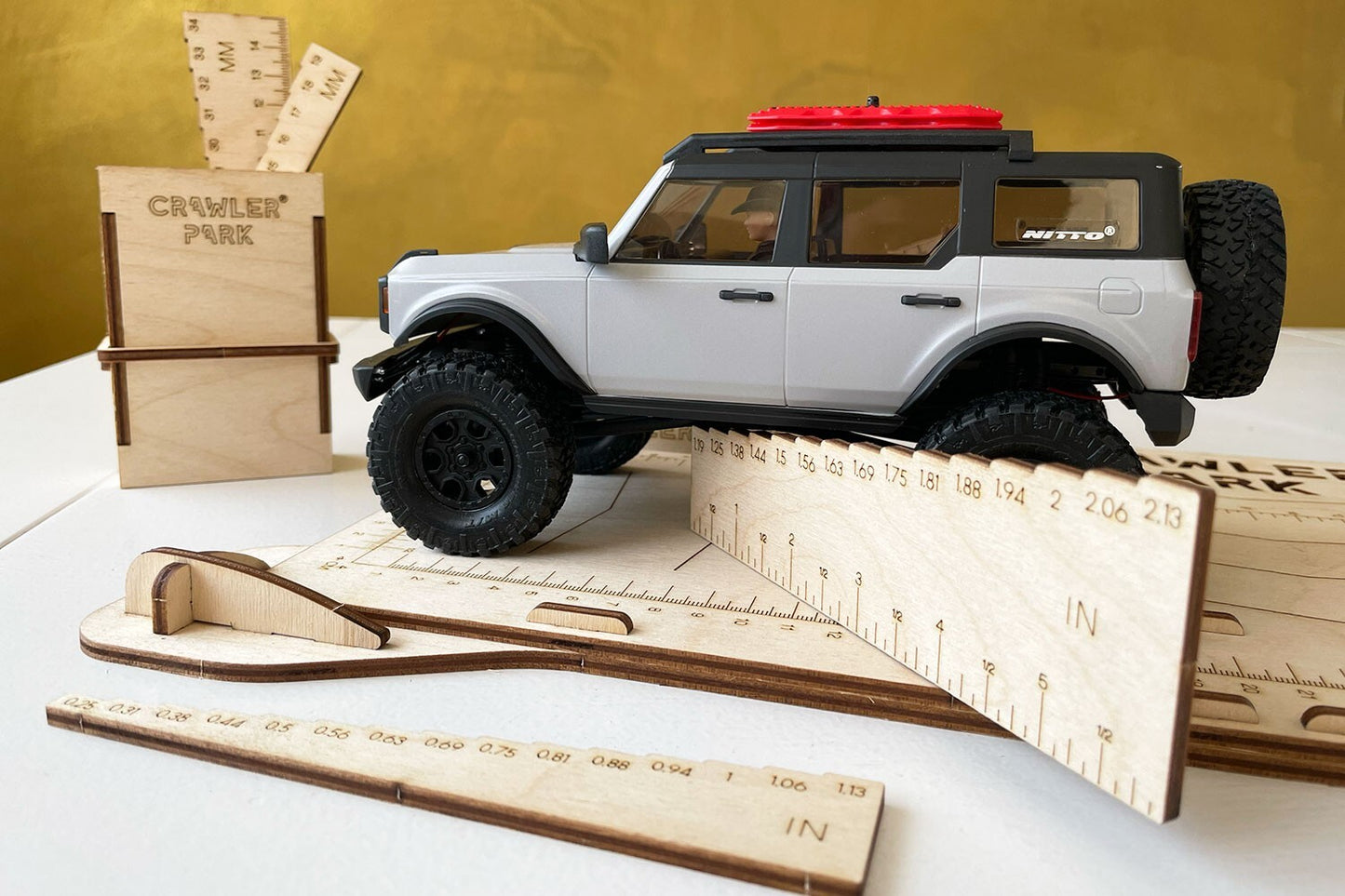 ToysWD Crawler Park Set-up system table 1/24 & 1/18 rc crawler park TWD240005