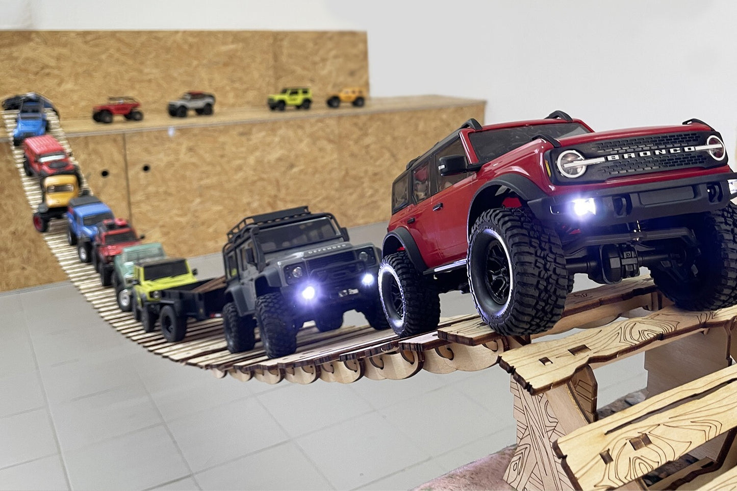 ToysWD Crawler Park Extension kit Tibetan Bridge rc crawler park obstacle 1/18 and 1/24 TWD240018