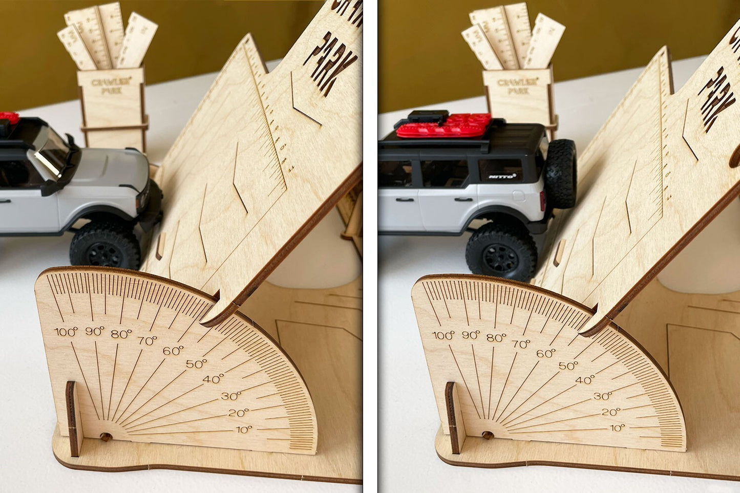 ToysWD Crawler Park Set-up system table 1/24 & 1/18 rc crawler park TWD240005