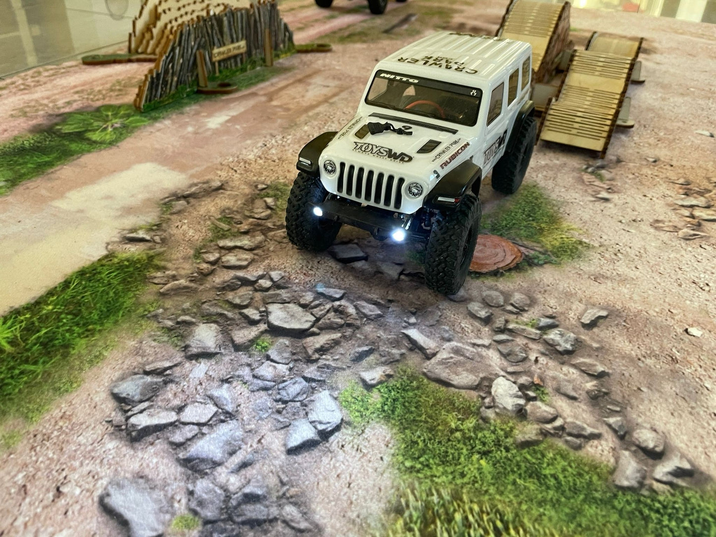 ToysWD Crawler Park Starter Kit Carpet Circuit RC Crawler Park 1/24 1/18 TWDKIT0002