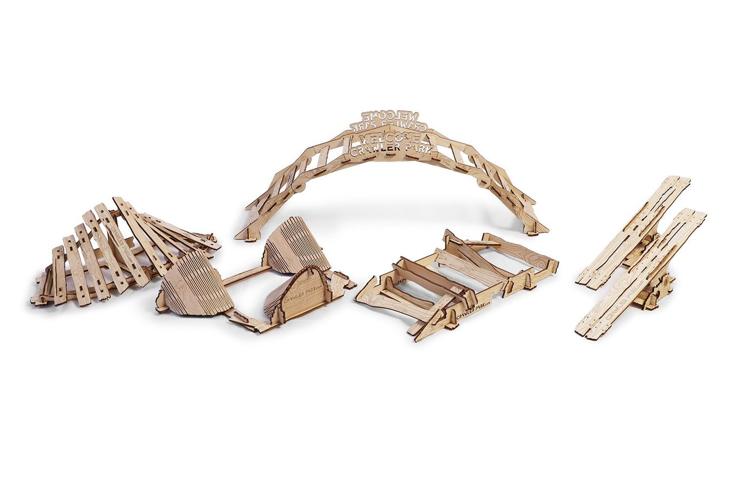 ToysWD Crawler Park WELCOME KIT of 5 obstacles for RC Crawler Park course 1/24 & 1/18 scale TWDKIT0006