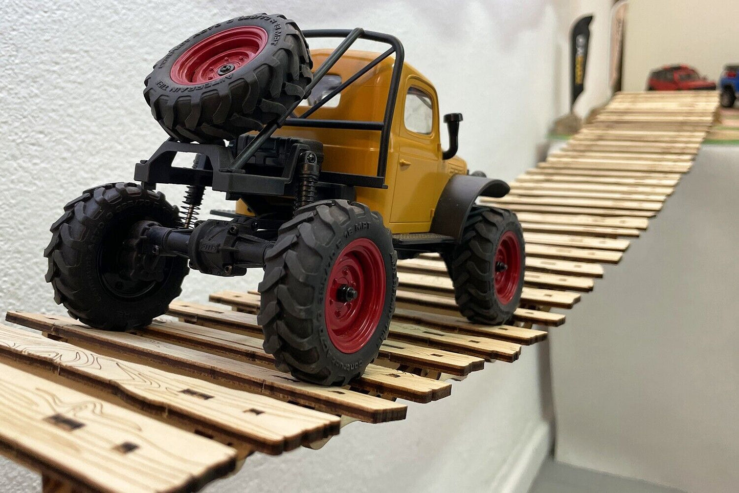 ToysWD Crawler Park Extension kit Tibetan Bridge rc crawler park obstacle 1/18 and 1/24 TWD240018