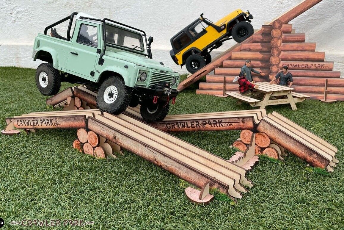 ToysWD Crawler Park Axes Crossing obstacle RC Crawler park 1/10 TWD100002
