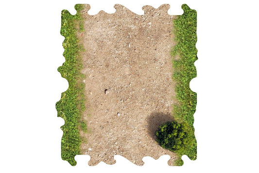Toyswd Crawler Park 2X Dirt And Grass Half Straights For 1/24 1/18 Rc Crawler