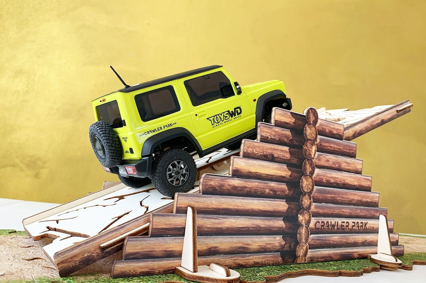 ToysWD Crawler Park Seesaw obstacle for 1/24 1/18 RC Crawler park circuit TWD240001