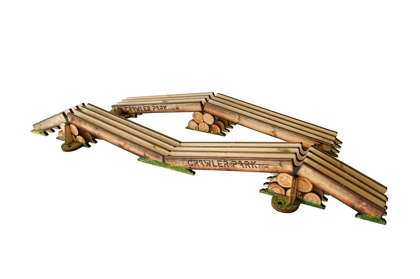 ToysWD Crawler Park Kit of 5 obstacles for 1/24 1/18 RC Crawler park circuit TWDKIT0003