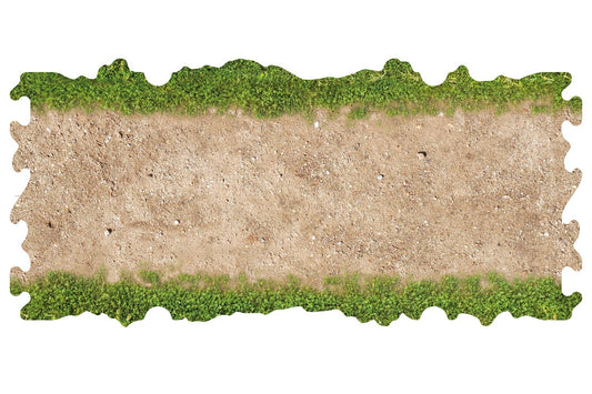 ToysWD Crawler Park 2x Dirt and grass straights for 1/24 1/18 RC Crawler park circuit TWDTRK004
