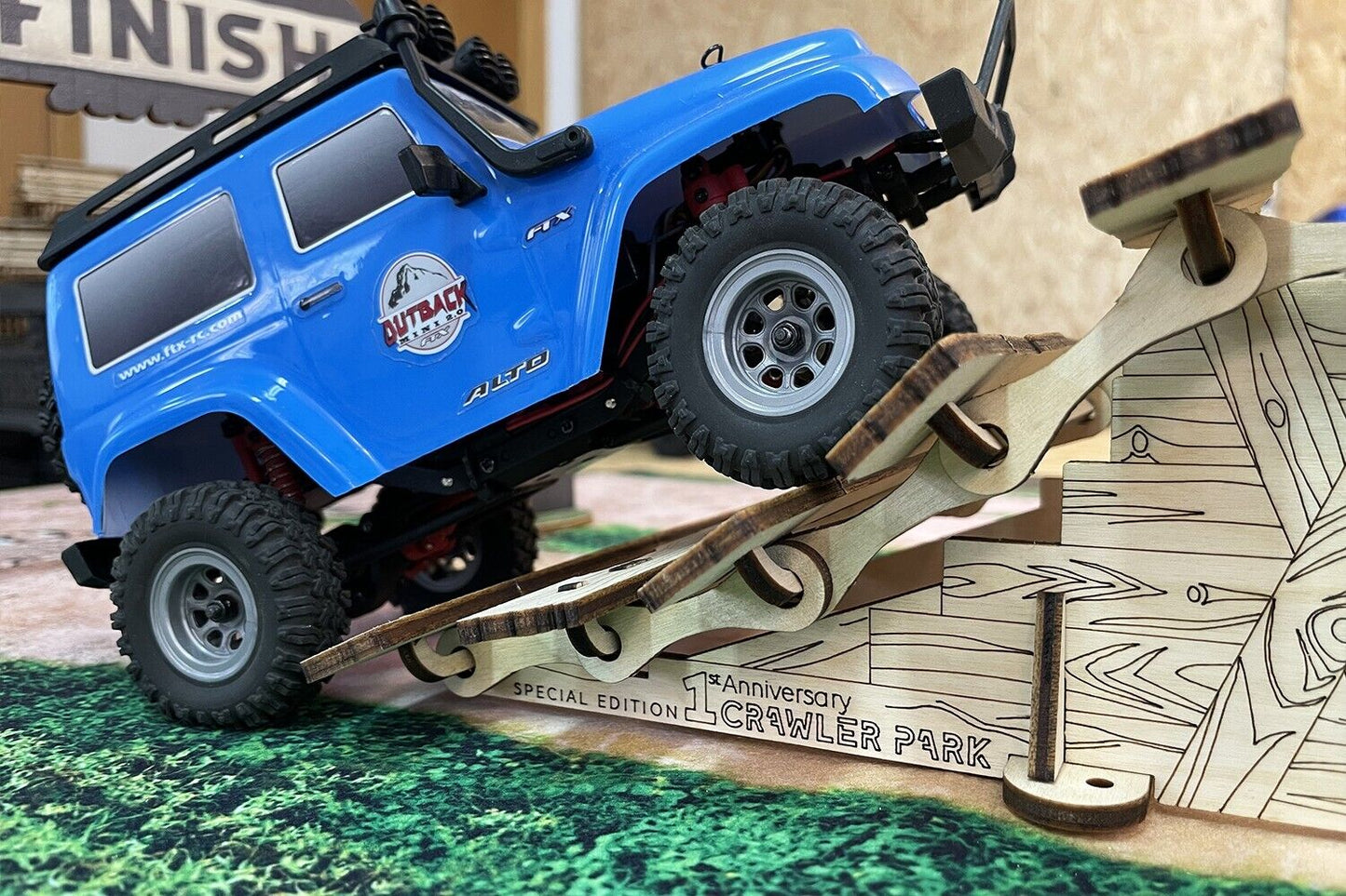 ToysWD Crawler Park Tibetan Bridge rc crawler park obstacle 1/18 and 1/24 TWD240009