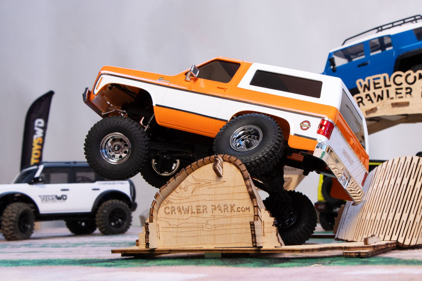 ToysWD Crawler Park HOME KIT of 3 obstacles for RC Crawler Park course 1/24 & 1/18 scale TWDKIT0006-3