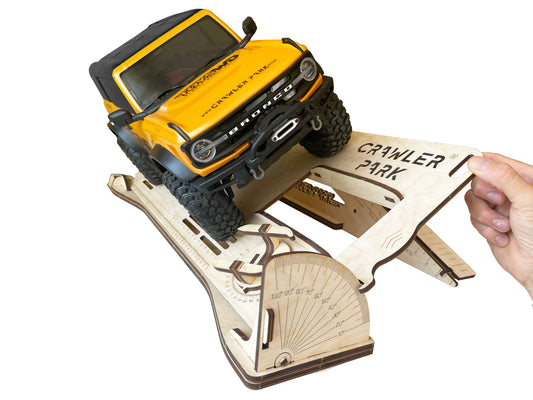 ToysWD Crawler Park Set-up system table 1/10 & 1/12 scale rc crawler park TWD100005