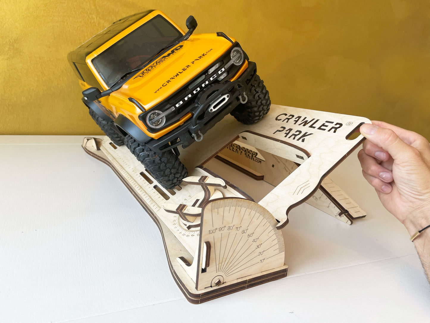 ToysWD Crawler Park Set-up system table 1/10 & 1/12 scale rc crawler park TWD100005