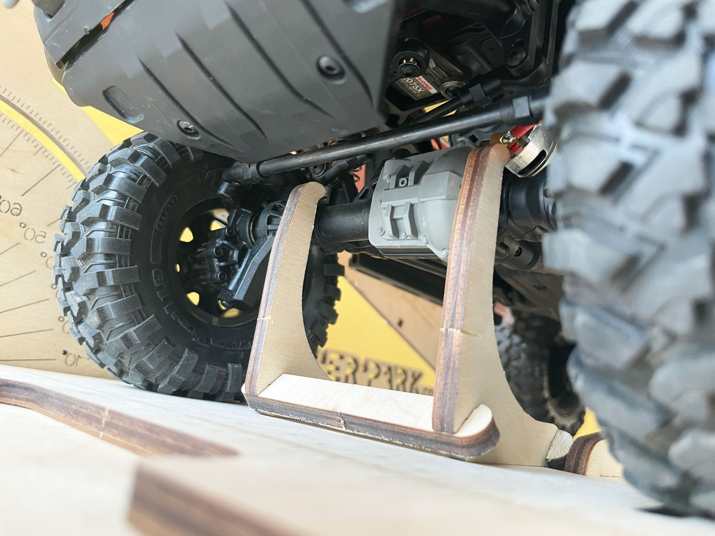 ToysWD Crawler Park Set-up system table 1/10 & 1/12 scale rc crawler park TWD100005