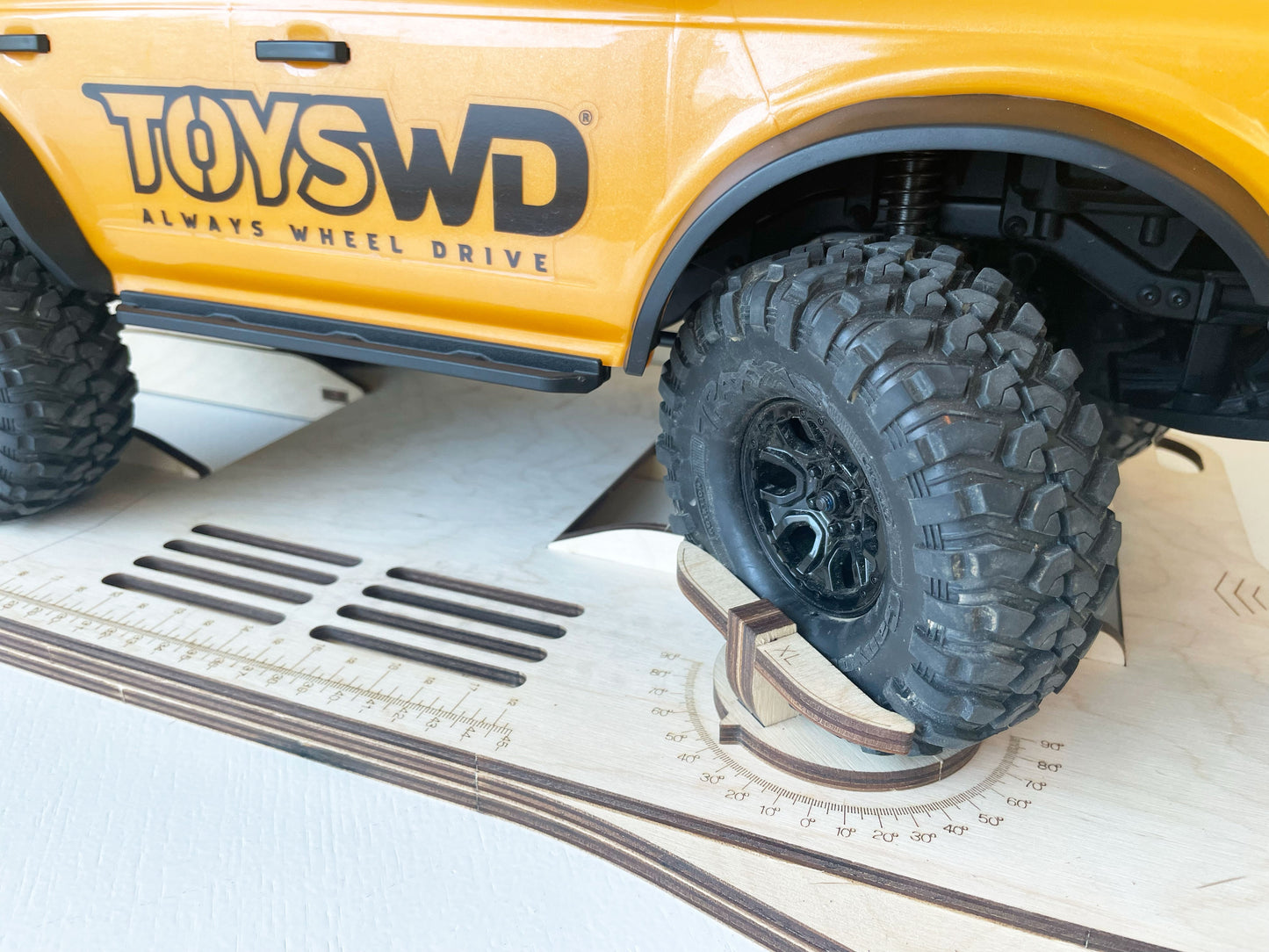 ToysWD Crawler Park Set-up system table 1/10 & 1/12 scale rc crawler park TWD100005