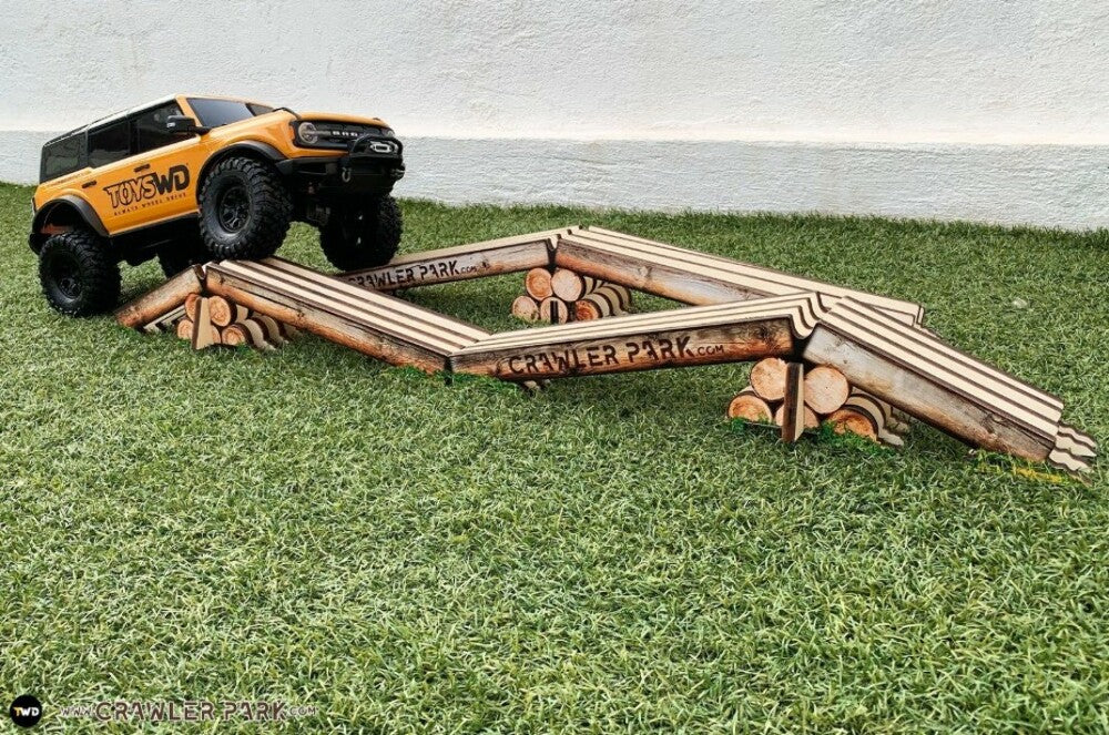ToysWD Crawler Park Axes Crossing obstacle RC Crawler park 1/10 TWD100002