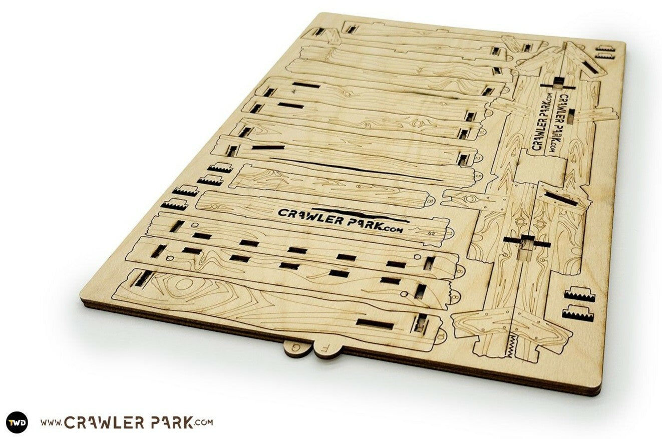 ToysWD Crawler Park BASIC KIT of 2 obstacles for RC Crawler Park course 1/24 & 1/18 scale TWDKIT0006-2